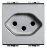 Legrand Steckdose Living&Light Aluminium NT4164/13 1 St.