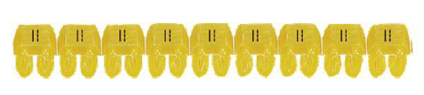 Legrand Legrand 038285 Kennzeichnungsclip Aufdruck DC Außendurchmesser-Bereich 2.70 bis 3.90 mm 038285