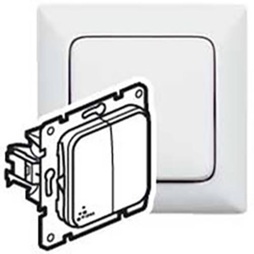 Legrand Installationsschalter Galea / Pro21 Weiß 776702 1 St.