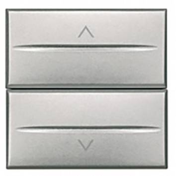 Jalousie-Schalter/-Taster Axolute Aluminium HC4027/2 1 St.