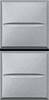 BTicino HC4036 Bticino HC4036 Doppeltaster 1-polig (NO) 10A 1M