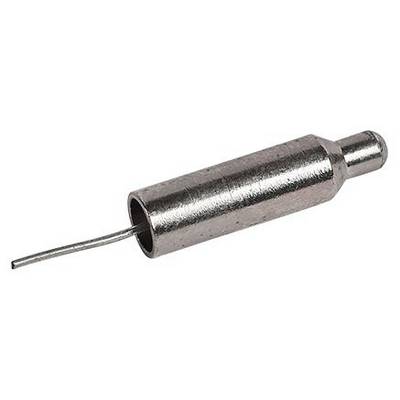 Silberner metallischer Jestrum-Barbell mit Biegung, geeignet für Piercings.