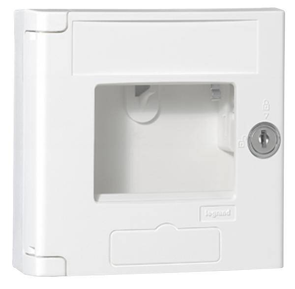 Legrand 038056 Schlüsselkasten 125 x 125 x 45 Kunststoff Weiß 1 St.