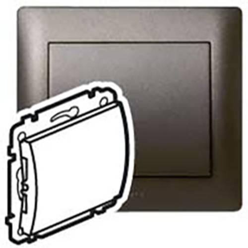 Legrand Abdeckung Galea / Pro21 Dunkel-Bronze 771278 1 St.