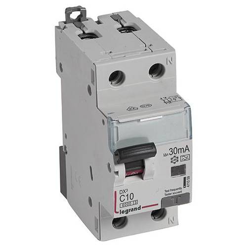 Legrand 411059 FI-Schutzschalter/Leitungsschutzschalter 10 A 230 V/AC