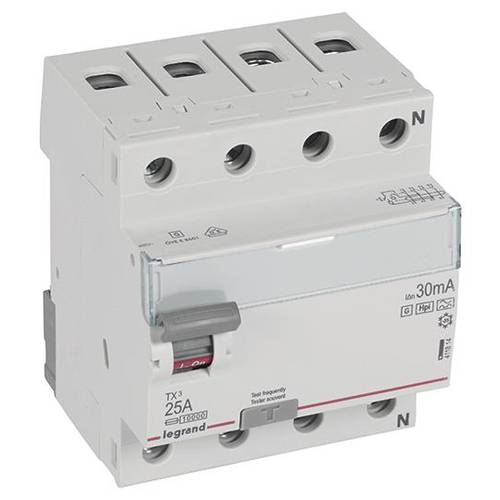 Legrand 411814 411814 FI-Schutzschalter A 25 A 400 V