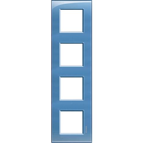 Legrand Rahmen Living&Light Blau LNA4802M4AD 1 St.