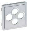 Legrand Abdeckung Valena Life Allure Aluminium 754812 1 St.