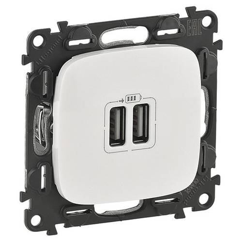 Legrand USB-Steckdose Valena Life Allure Weiß 754995 1 St.