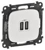 Legrand USB-Steckdose Valena Life Allure Weiß 754995 1 St.