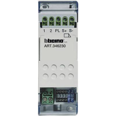 Elektrisches Modul mit der Aufschrift 'bticino ART.346230', mehreren Anschlussklemmen oben und unten.