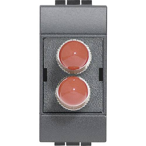 Legrand LWL-Kupplung Living&Light Anthrazit L4268ST 1 St.