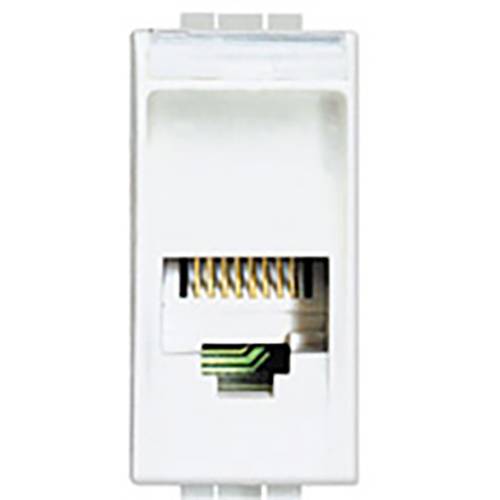 Legrand RJ11-Anschluß Living&Light Weiß N4258/11N 1 St.