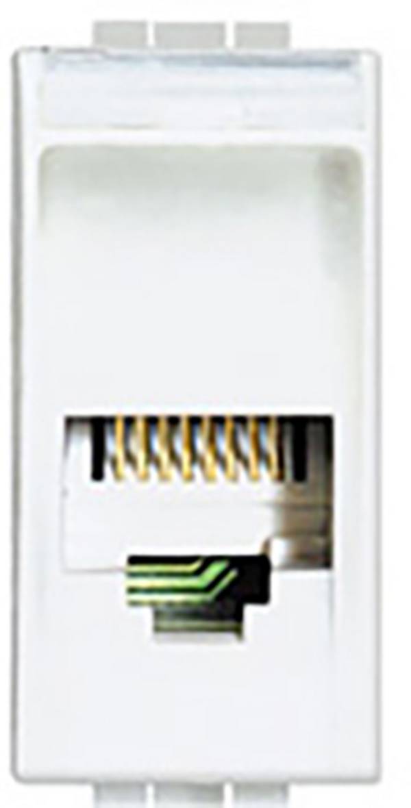 Legrand   RJ11-Anschluß Living&Light Weiß N4258/11N 1 St.