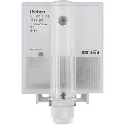 Helligkeitssensor von Theben, Modell LU 131 S EIB, misst 1 bis 100.000 Lux, Schutzart IP54, 'Made in Germany'.