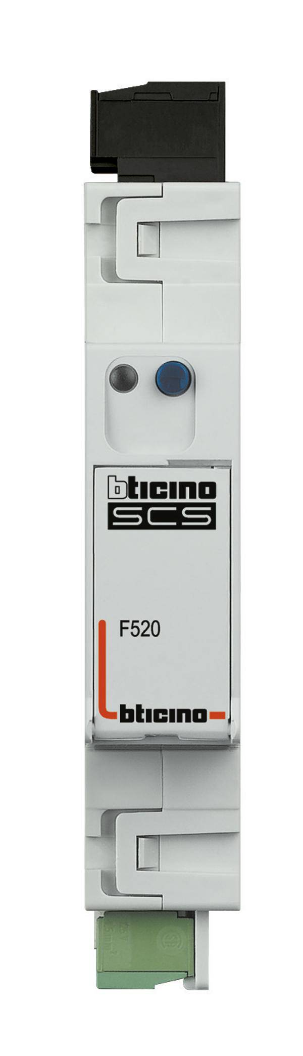 BTicino F520 Stromdatenlogger 3-fach zur Messung der elektrischen Leistung-0