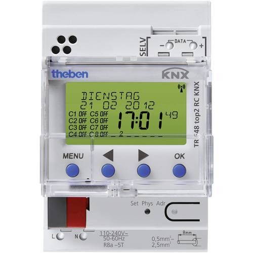 Theben 6489212 Zeitschaltuhr TR 648 top2 RC KNX