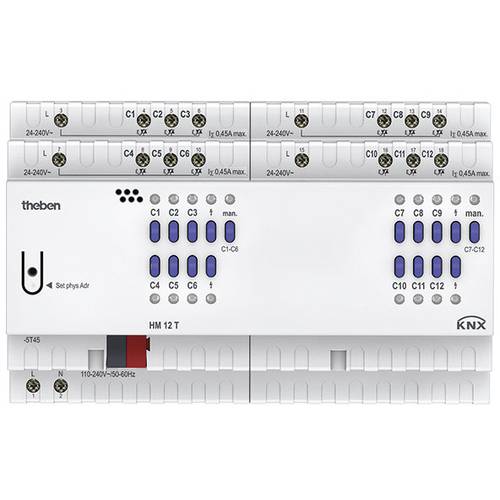 Theben 4940245 Heizaktor HM 12 T KNX