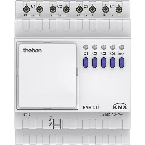 Theben 4930228 Schaltaktor RME 4 U KNX