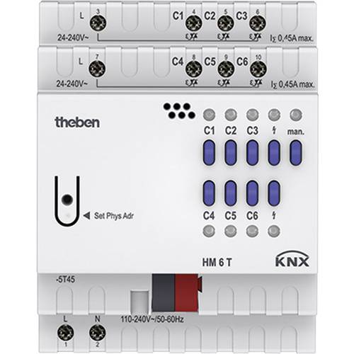 Theben 4940240 Heizaktor HM 6 T KNX