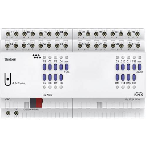 Theben 4940225 Schaltaktor RM 16 S KNX