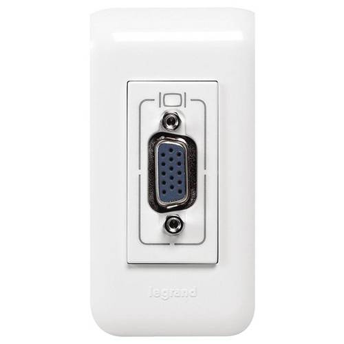 Legrand VGA-Anschluss Mosaic Weiß 078777 1 St.