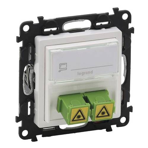 Legrand LWL-Kupplung Valena Life Allure Weiß 753130 1 St.