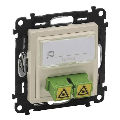 Legrand LWL-Kupplung Valena Life Allure Beige 753230 1 St.