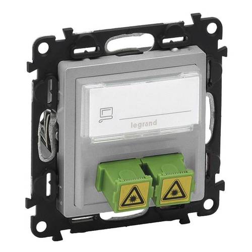 Legrand LWL-Kupplung Valena Life Allure Aluminium 753330 1 St.