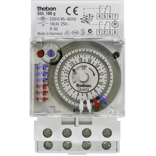 Theben SUL 188 g Hutschienen-Zeitschaltuhr