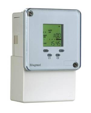 Legrand 049682 Zeitschaltuhr digital Wochenprogramm IP20 Programmierfunktion