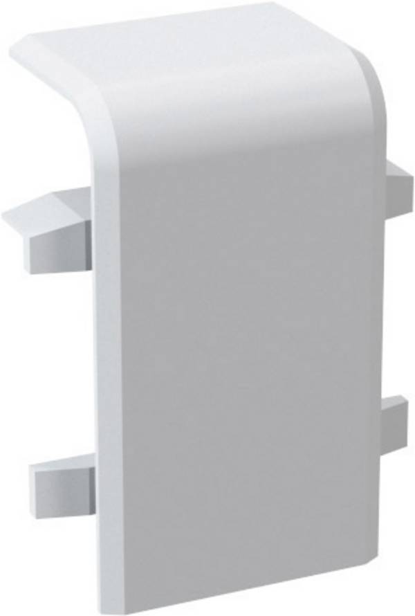 114946 Elektro-Sockelleisten-Zubehör SL-KP20x50mmalpinweiß   Reinweiß 1 St.