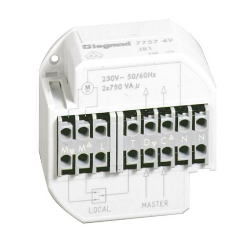 Legrand Schaltrelais Galea / Pro21 Mehrfarbig 775749 1 St.