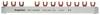 Legrand 004980 Legrand 004980 Gabelkammschiene 3p f.4p Phasenschiene 10 mm² 63 A 400 V 1 St.