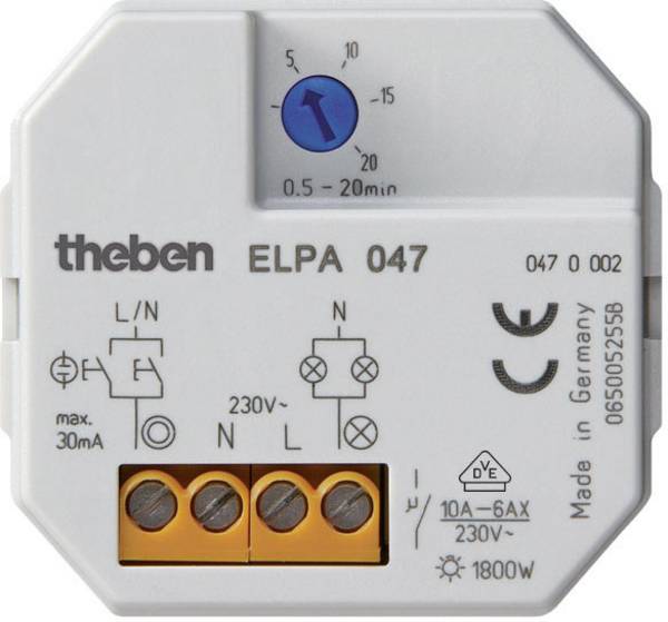 Theben 0470002 Treppenlichtzeitschalter