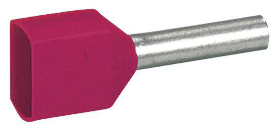Legrand 037688 Zwillings-Aderendhülse 1 mm² Rot 500 St.