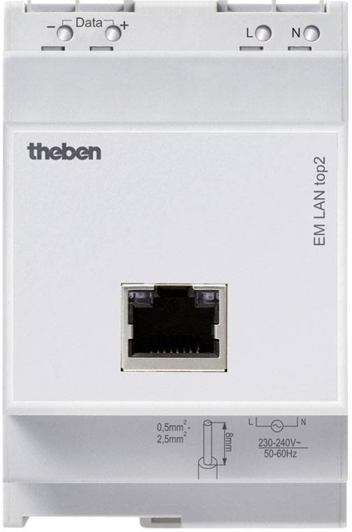 Theben Ethernet-Kommunikationsmo. EM LAN top2