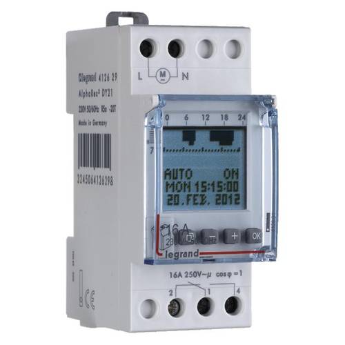 Legrand Legrand 412629 Hutschienen-Zeitschaltuhr digital 250 V