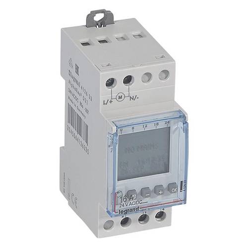 Legrand Legrand 412633 Hutschienen-Zeitschaltuhr digital 24 V