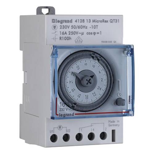 Legrand Legrand 412813 Hutschienen-Zeitschaltuhr analog 230 V