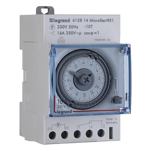 Legrand Legrand 412814 Hutschienen-Zeitschaltuhr analog 250 V