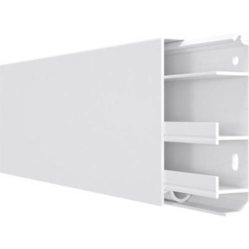 114001 Elektro-Sockelleistensystem 2000 mm Alpinweiß 14 St.