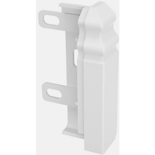 114104 Endstück 4D 20x80-ES Alpinweiß 1 St.