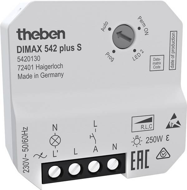 Theben UP-Universaldimmer DIMAX 542 plus S