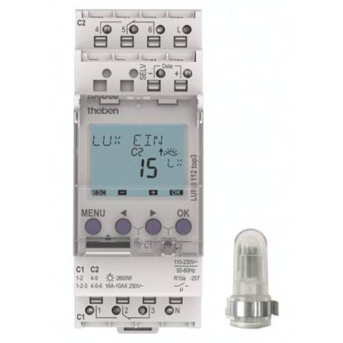 Theben LUNA 112 top3 AL Dämmerungsschalter 1 St. 230 V