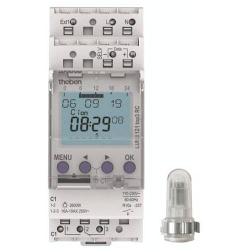 Theben LUNA 121 top3 RC AL Dämmerungsschalter 1 St. 230 V