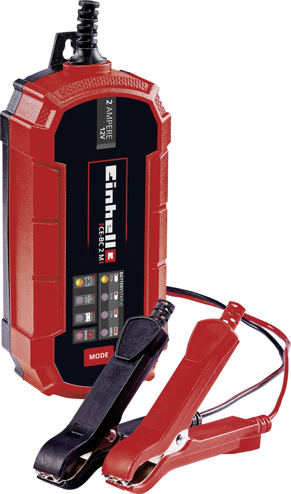 Einhell CE BC 2 M 1002215 Kfz Ladegerät 1 A 2 A kaufen Batterie Ladegerät EINHELL CE BC 2 M online kaufen | Pollin.at
