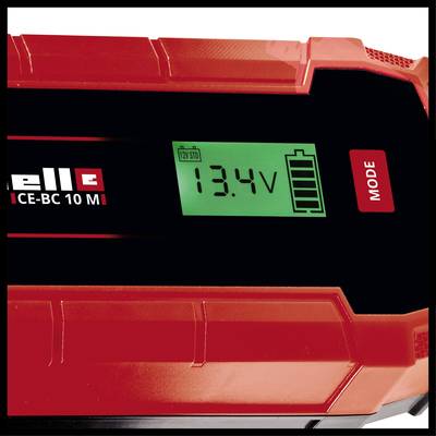 Einhell Autobatterie-Ladegerät CE-BC 10 M, rot 4006825640335