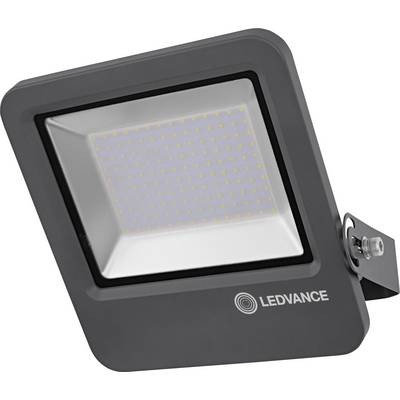 Fluterleuchte mit quadratischem LED-Paneel und der Aufschrift 'LEDVANCE', montierbar an der Seite, geeignet für Außenbeleuchtung.
