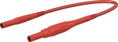 STÄUBLI XSMF-419 Messleitung [4mm Sicherheits-Stecker - 4mm Sicherheits-Stecker] 1.50 m Rot 1 S